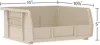 Akro-Mils Stackable Storage Organizer Bin, Plastic Hanging Bin, Black, 6 Pack, 11 "x 11" x 5 ", 30235 5