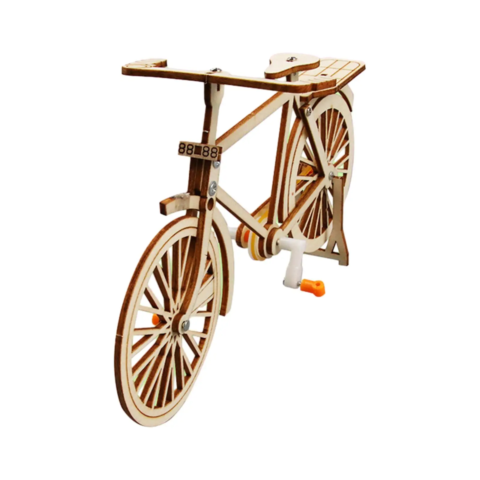 Small Bicycle Model Kits Technology Small Production Educational Toy DIY Multifunction DIY Assembly Educational for Children