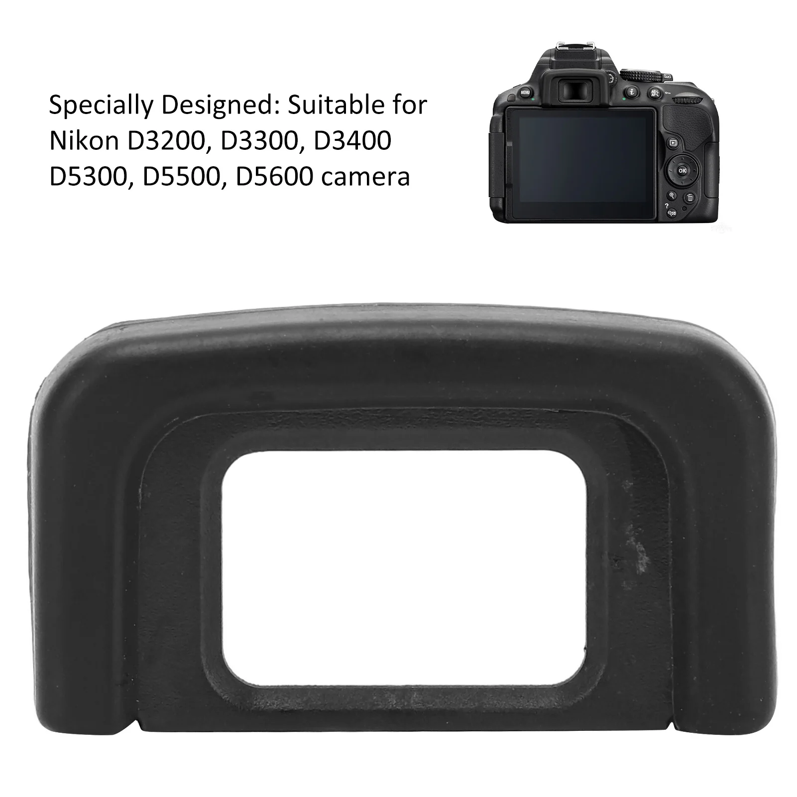 카메라 액세서리 DK?25 니콘 D3200 D3300 D5600 카메라 아이피스 아이컵용 디지털 카메라 뷰파인더 보호용 아이컵
