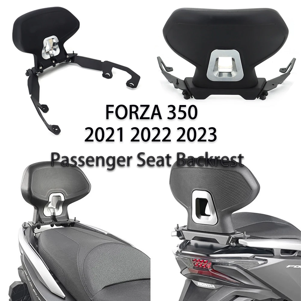 Forza350 asiento trasero para motocicleta, cojín de respaldo para Honda  FORZA 350, NSS350, 2021, 2022, 2023 - AliExpress