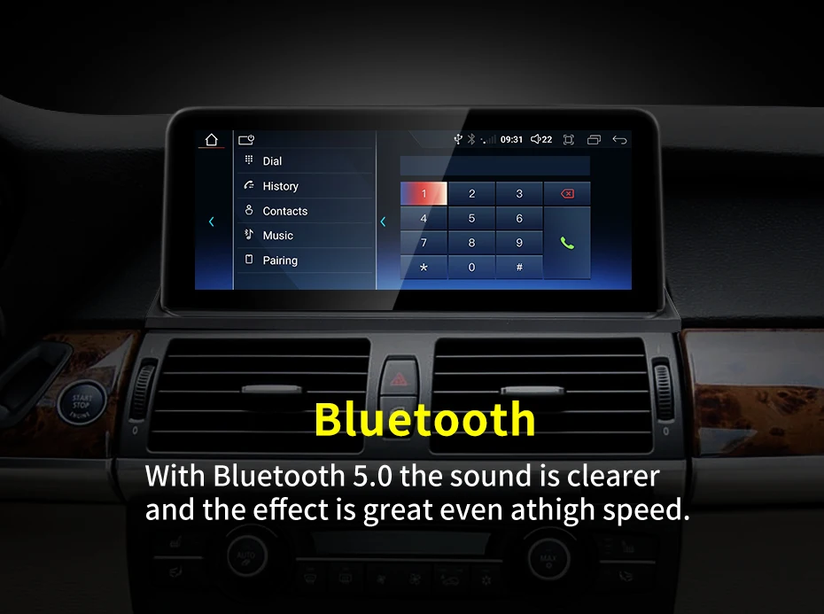 NEW ID8 Qualcomm Snapdragon665 8G 128G Car Video Player Central For BMW X5 X6 E