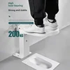 Squat To Change The Toilet Seat Toilet Holder, Elderly Pregnant Foldable Safe Non Slip Toilet Chair Household Use Squatting Pit 4