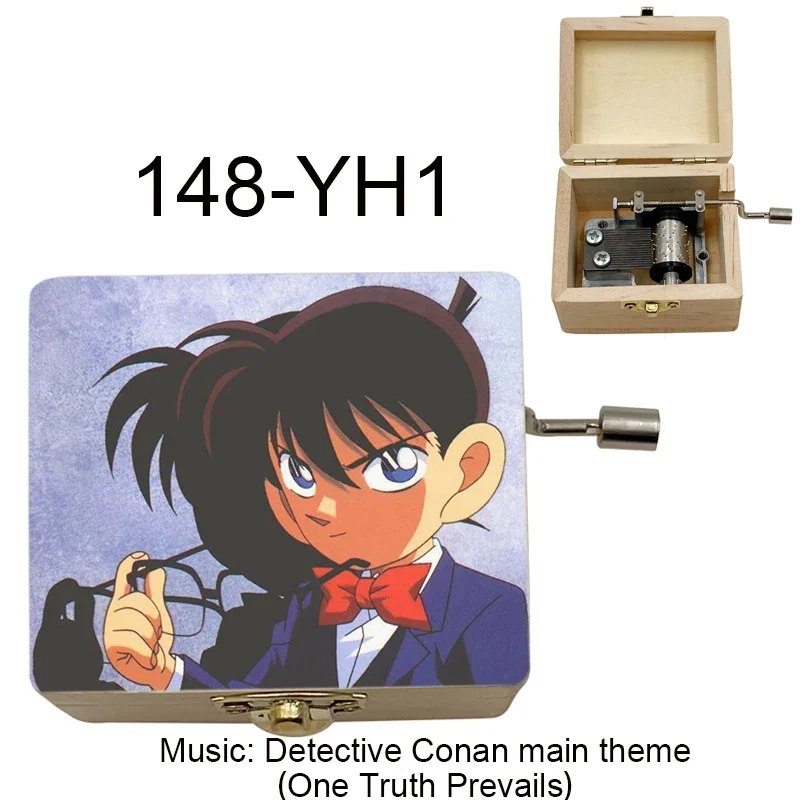 Detective Conan MEITANTEI KONAN Main Theme music One Truth Prevails hand Music Box boys girls Toys New year Christmas gift