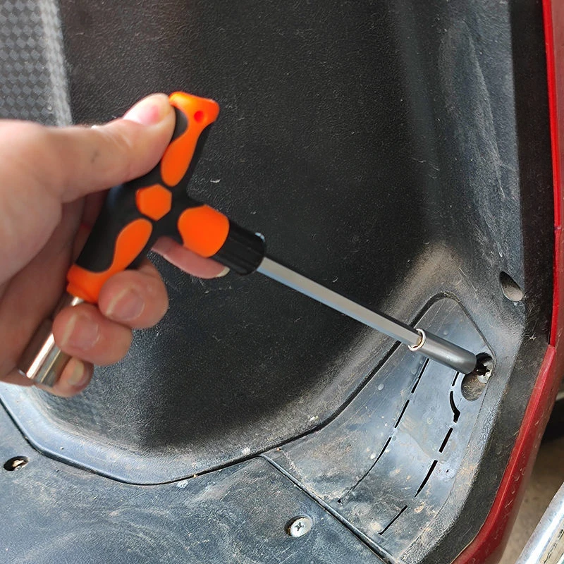 T-Handle Multi-Head Screwdriver & Socket Set