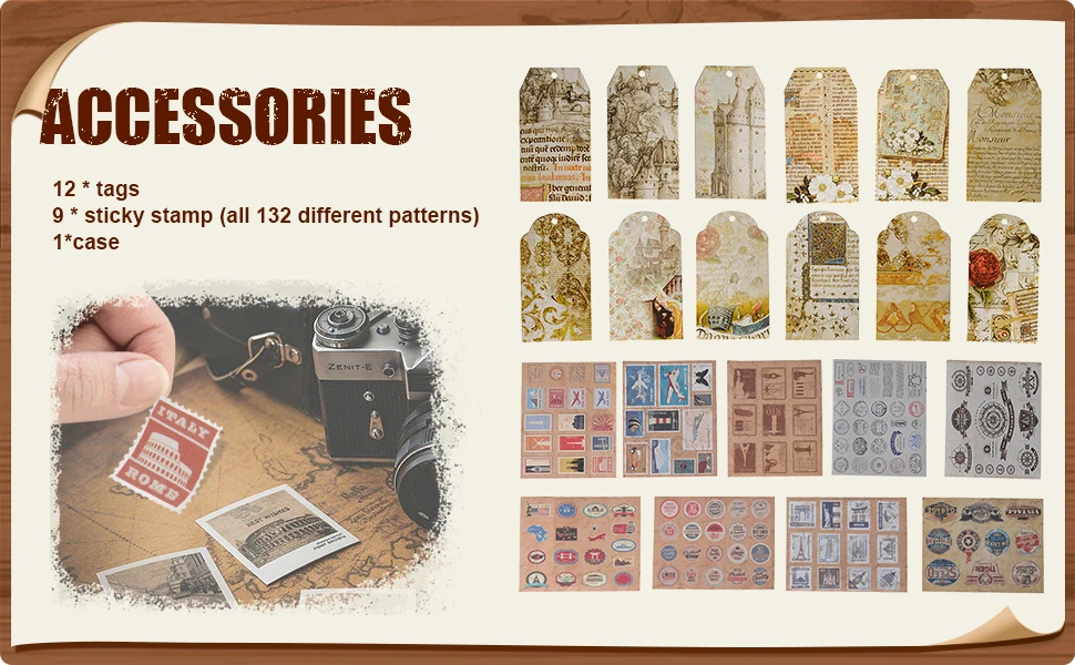 MyGiftHome Our Adventure Book Scrapbook Photo Album 146 Pages