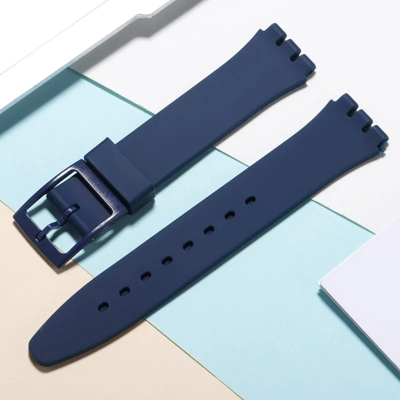 Vibrant Silicone Watchband - Soft, Durable, and Easy-to-Install Replacement Strap with Tools
