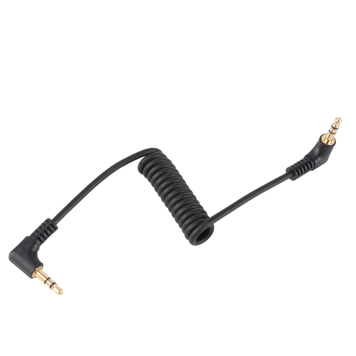 3.5mm Jack Elbow Male to Male Stereo Cable Lightweight Portable Durable Audio Conversion for Mobile Phone Speaker Car