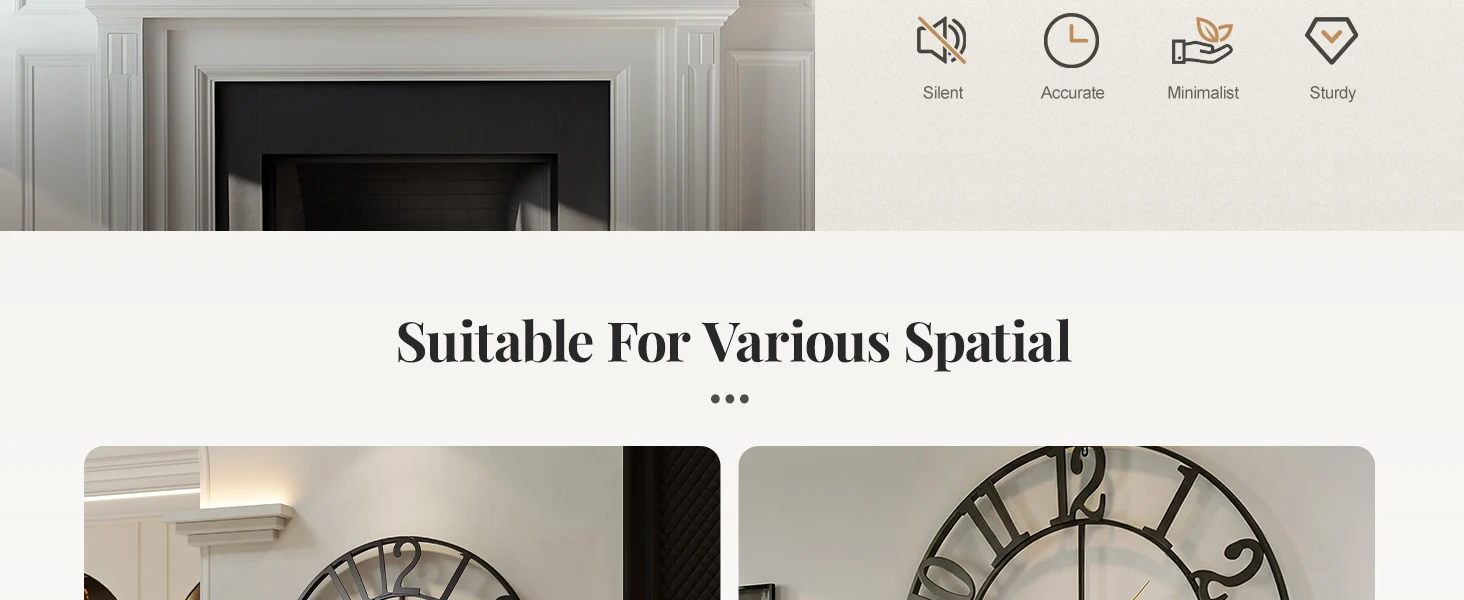 wall clocks for living room decor