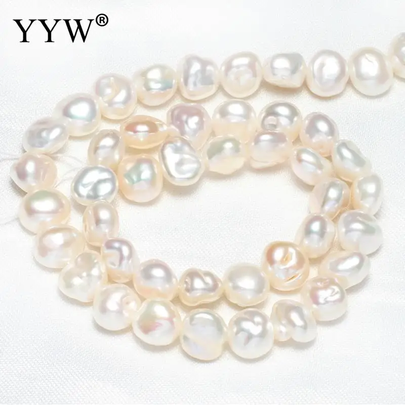 

Keshi Cultured Freshwater Pearl Beads Cheap Jewelry Natural White 8-9mm Pearls Jewelry Handmade Making DIY Necklace Bracelet