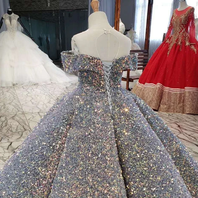 Customized Flower Girl Dress Colorful Sequin Sleeveless For Wedding Birthday Party Banquet Prom Holy Communion Gowns 4