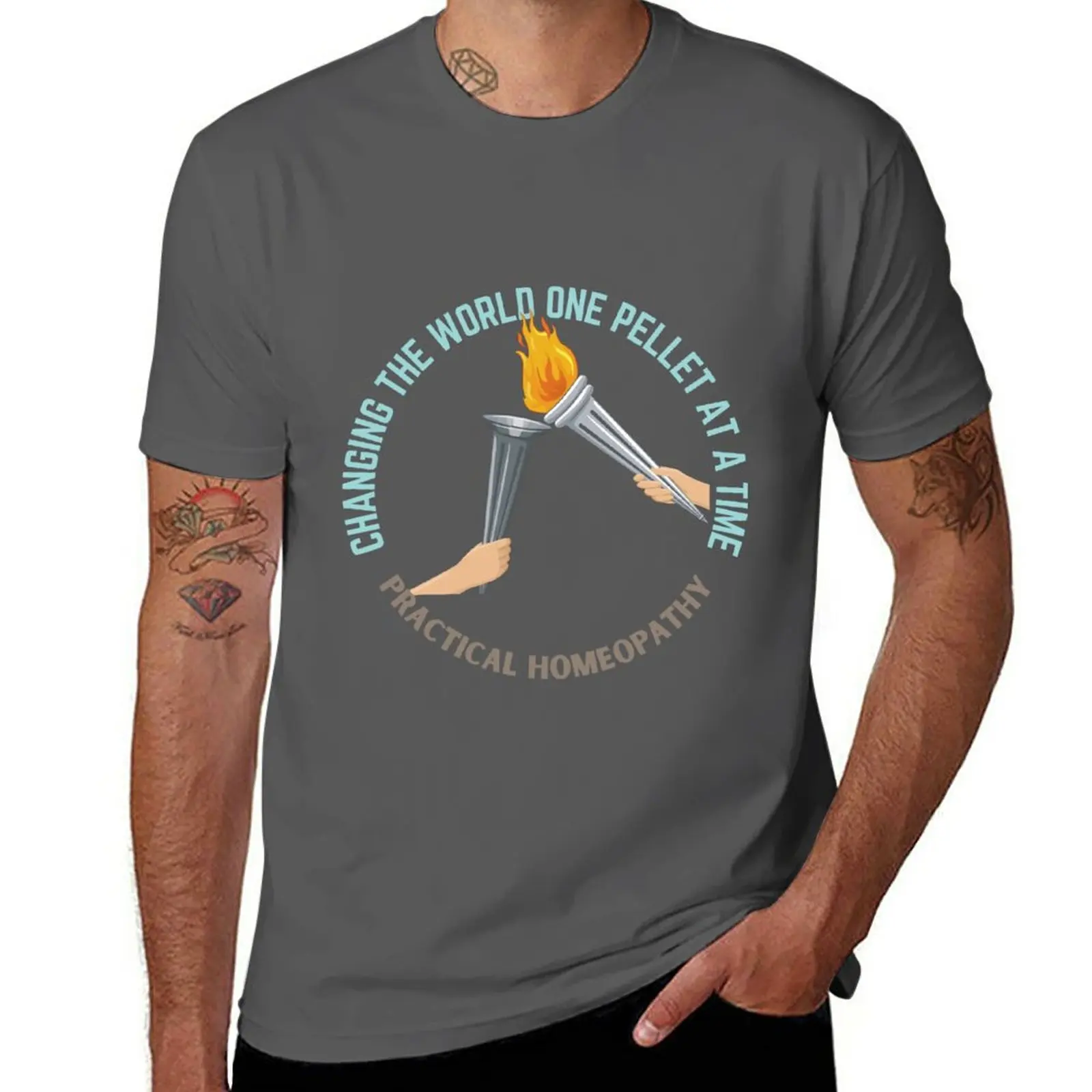 

PASS THE TORCH T-Shirt cute tops customs black t-shirts for men