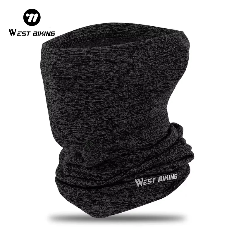 Cycling Scarf Winter Fleece Outdoor Windproof Running Bike Face Cover Men Women Bicycle Bandana Sports Headwear For WEST BIKING