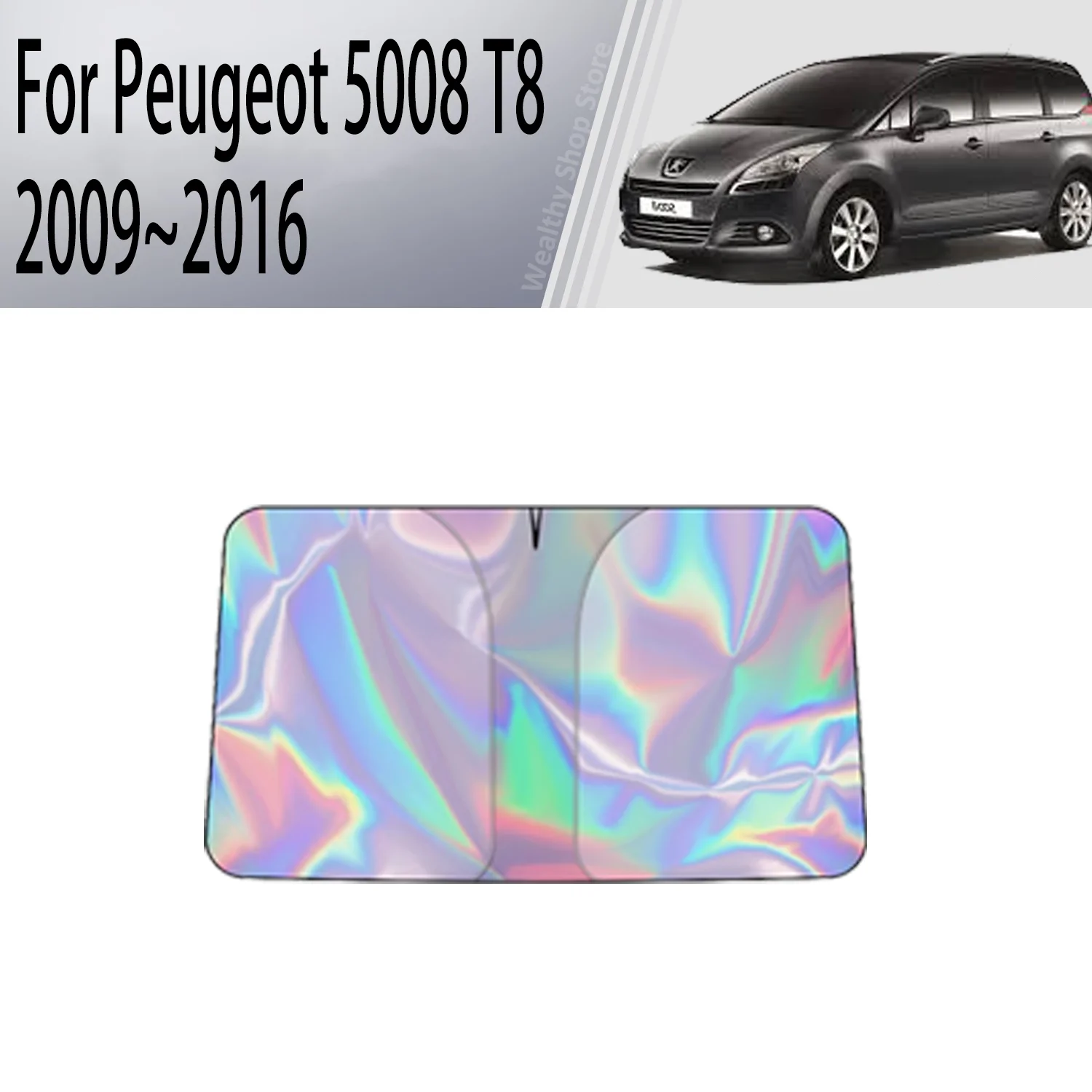 Premium Car Sun Visor Auto Front Windshield Sunshade Heat Insulation Summer Accessory