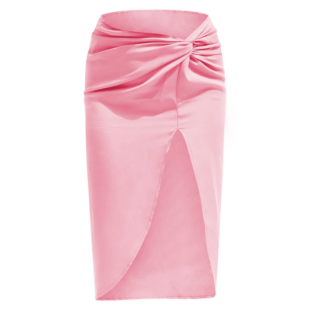 Elegant Woman  Chiffon Skirt 2022 Summer Casual Female Pleated Beach Skirts Ladies Chic Solid Bow High Waisted Skirt crop top and skirt