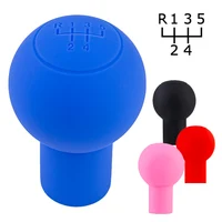 NonSlip Car Silicone Gear Shift Knob Cover Gear Shift Grip Manual Lever Knobs Case Protector Bump Stick Car Interior Accessorie 1
