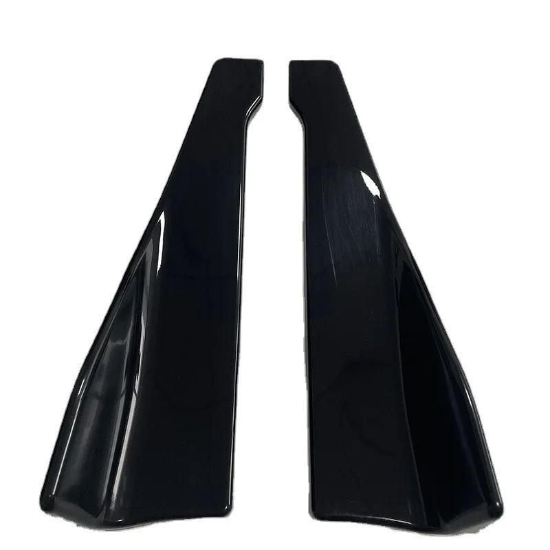 

Rear Corner Protection Plate 48cm Bright Black Car Rear Shovel Rear Corner Decoration Rear Shovel Small Wrap Side