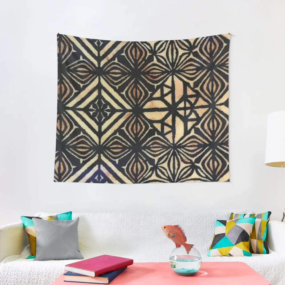 

Tapa Kapa Polynesian Design Tapestry Wallpaper Tapestry Wall Decor Hanging Decoration Pictures Room Wall