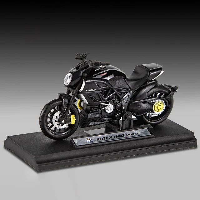 1:18 Scale Ducati The Devil Alloy Scooter Sport Bike Diecasts Kids Toys Motorcycle Vehicles Racing Model Replicas Gift for Boys 6