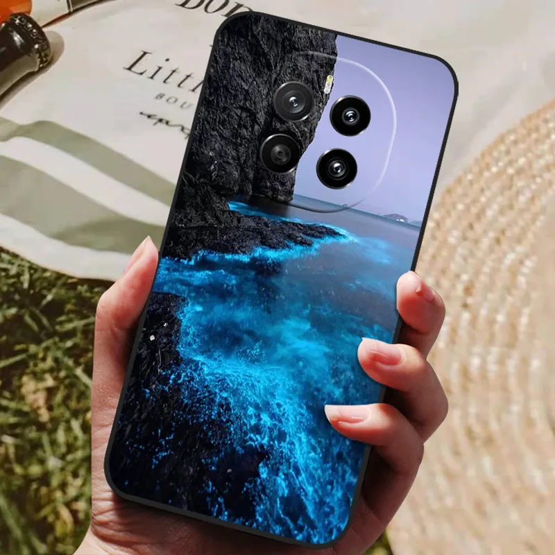 Luxury Painted Silicone Phone Case - Protective Back Cover