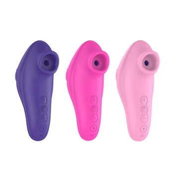 New Little Witch Masturbation Sucking Device Strong Vibrating Stick Women's Rechargeable Waterproof Flirting Clit Sex Toy 6