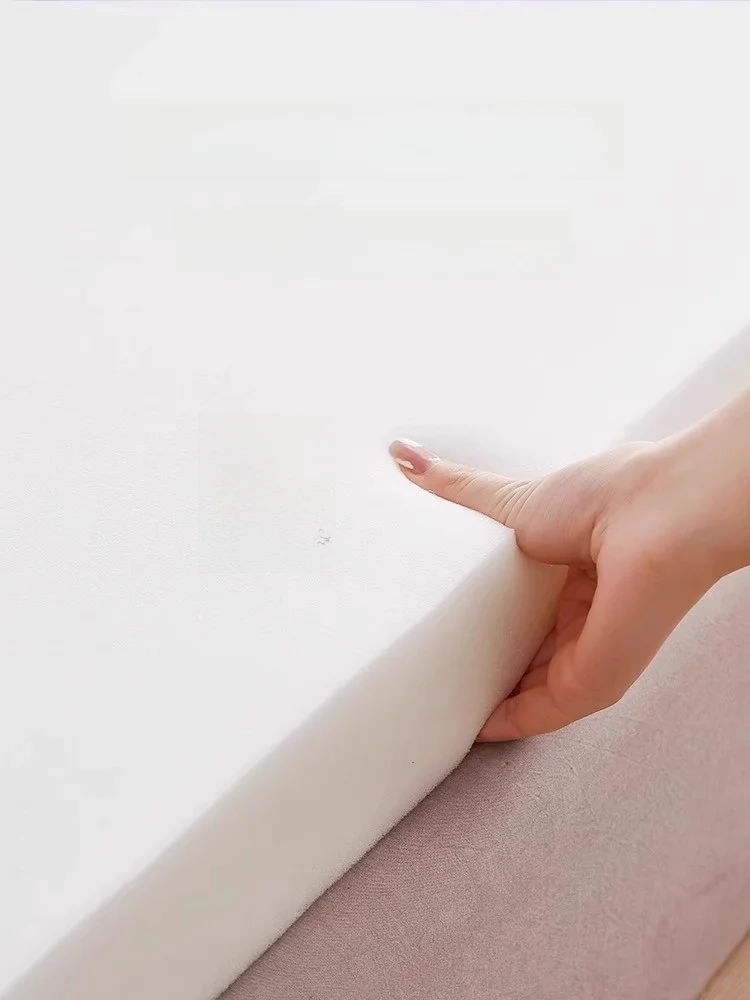 부드러운 라텍스 매트리스 임대용 주택 기숙사 학생용 싱글 90x90 다다미 매트 가정용 누빔 바닥 매트 비방수