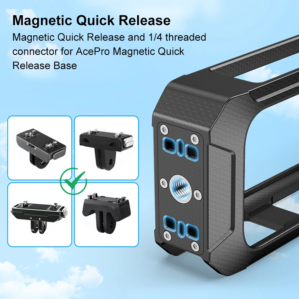 Black PC Protective Frame for Action Camera