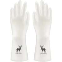 Waterproof Dishwashing Gloves for Women Thickened PVC Kitchen Cleaning Durable Latex Household Chores Gloves - Image 5