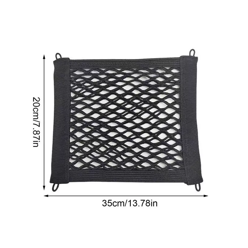 Motorcycle Cargo Net Elastic Mesh Storage Net Motorcycle Easy Installation Storage Bag Nylon Cargo Organizing Supplies