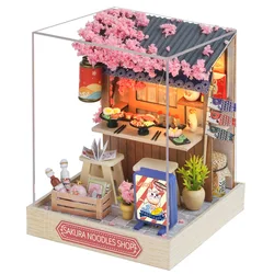 Enchanted Miniature DIY Wooden Dollhouse Kit - Handmade 3D Puzzle and Bedroom Decoration Toy (QT-041)
