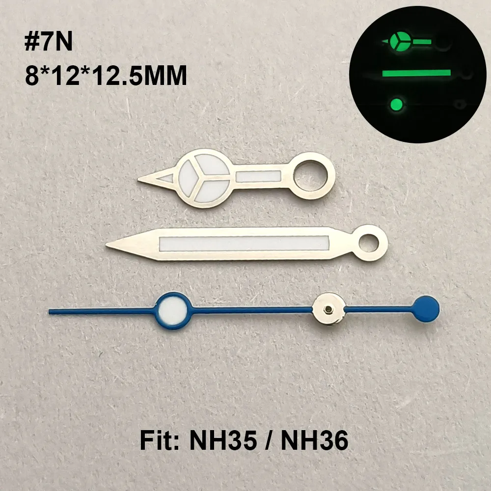 Luminous 12.5mm Watch Hands - Premium Watch Accessories
