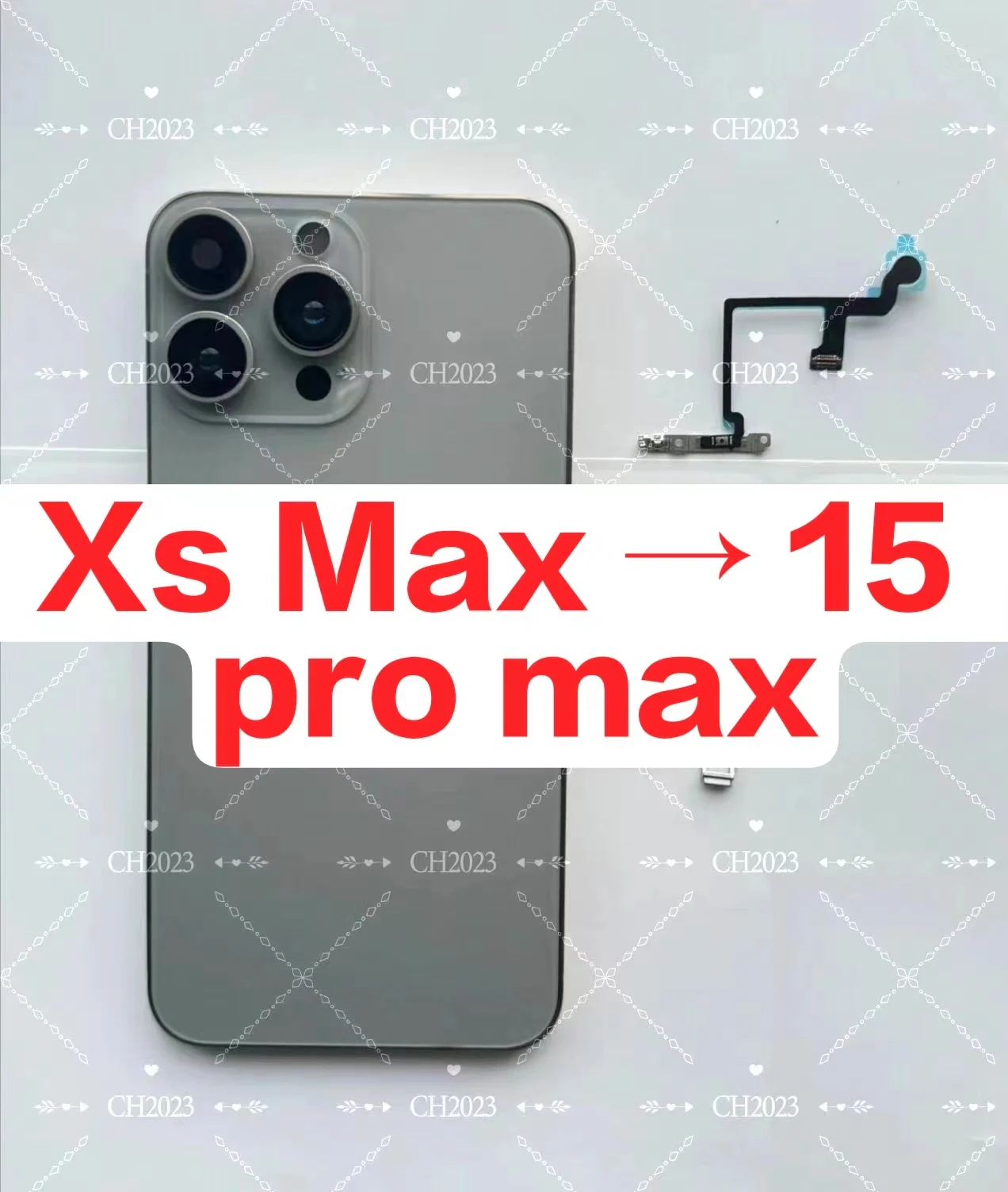 ForIphoneXSMaxLike15ProMaxDIYBackHousingXSMaxto15ProMax.jpg