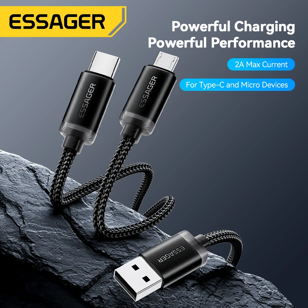 Essager Cable USB Type C Fast Charging