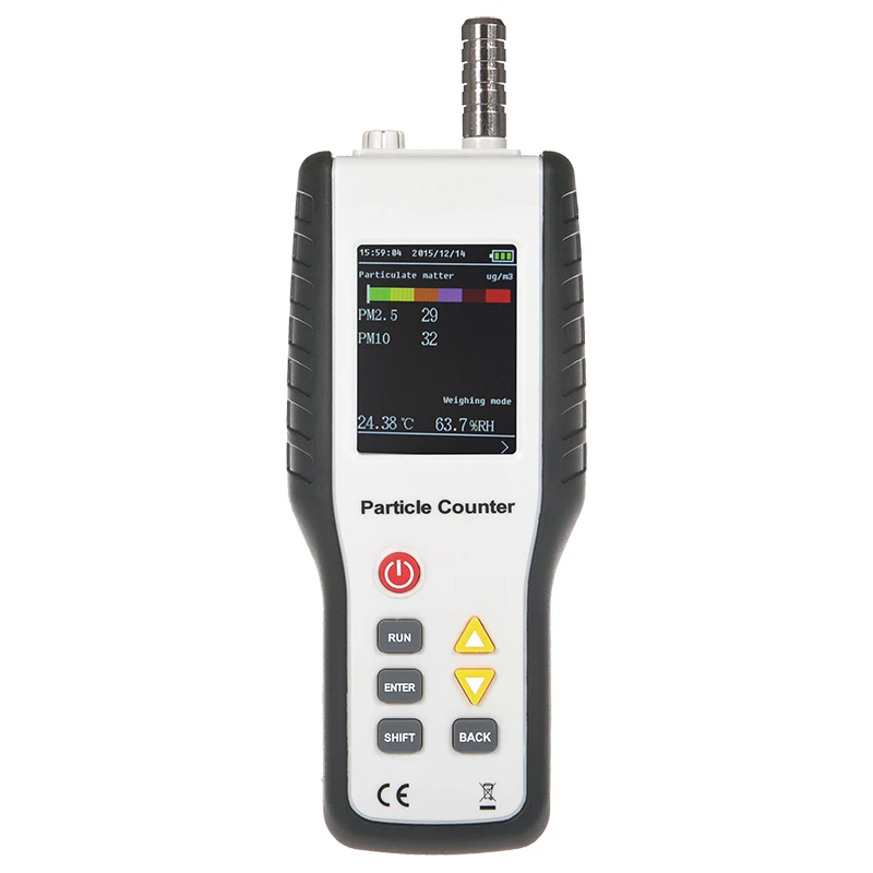 HT-9600 Particle Counter Air Quality Detector for Monitoring   PM 2.5 Monitor