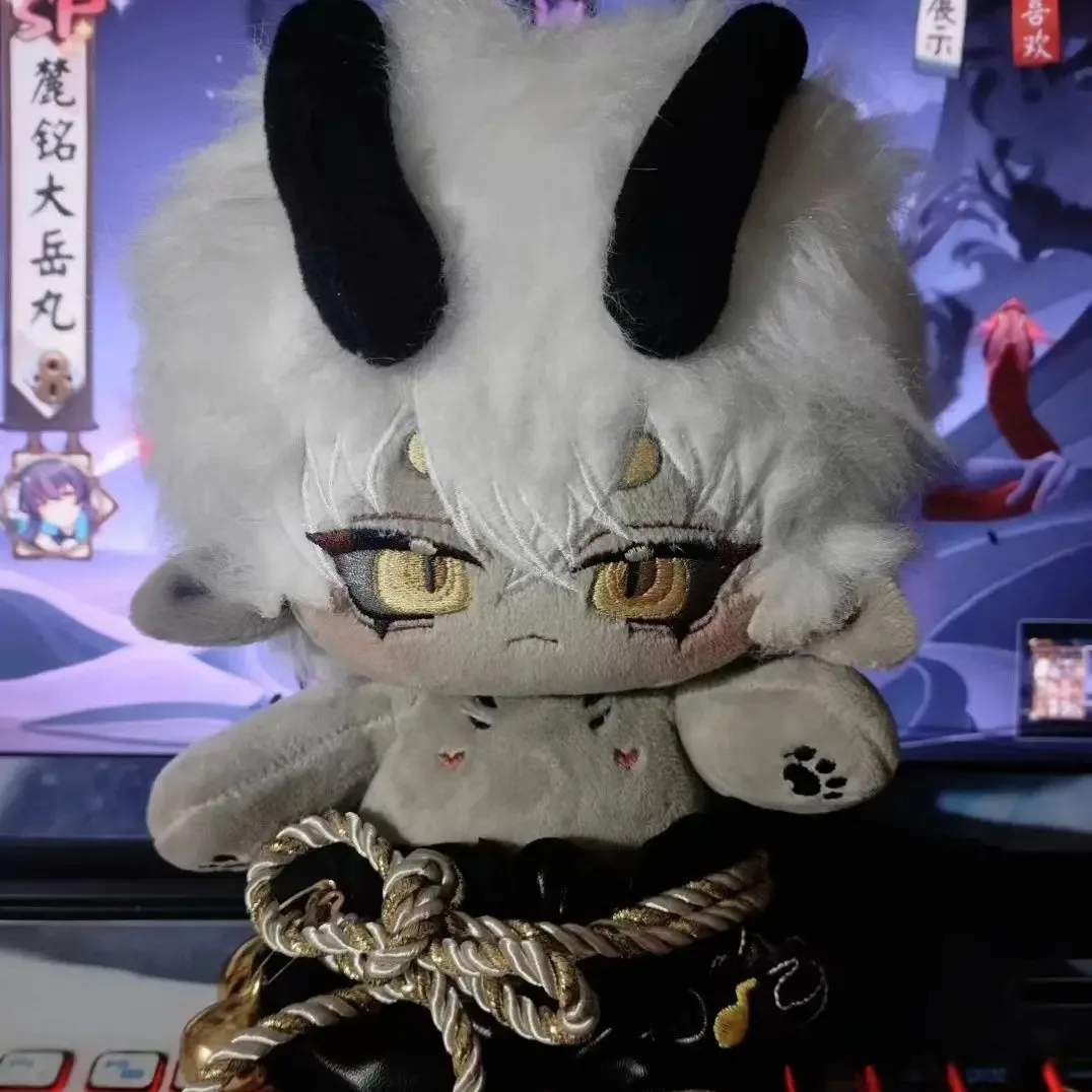 

20cm Anime Monster Onmyoji Monumental Otakemaru Attribute Plush Doll Cotton Body Handsome Boy Plushie Cosplay Xmas Gift