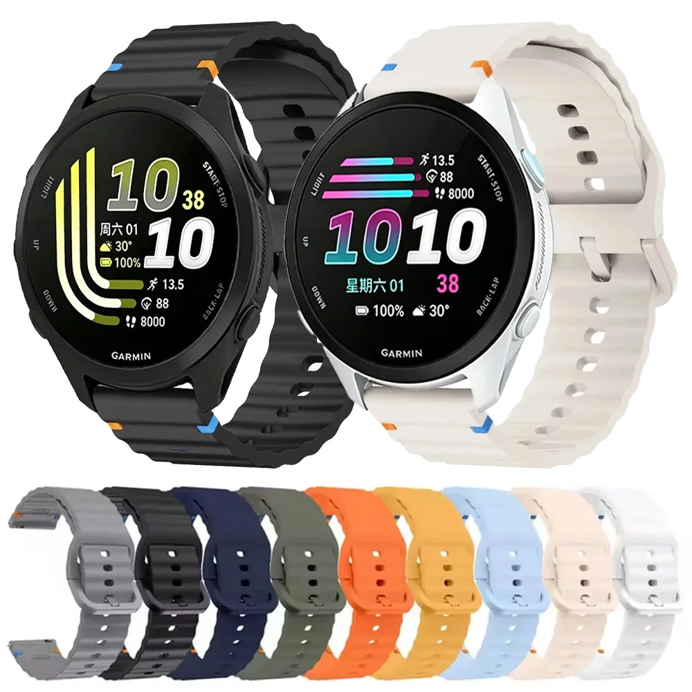 Silicone Comfort Strap for Smartwatches - Multiple Sizes Available