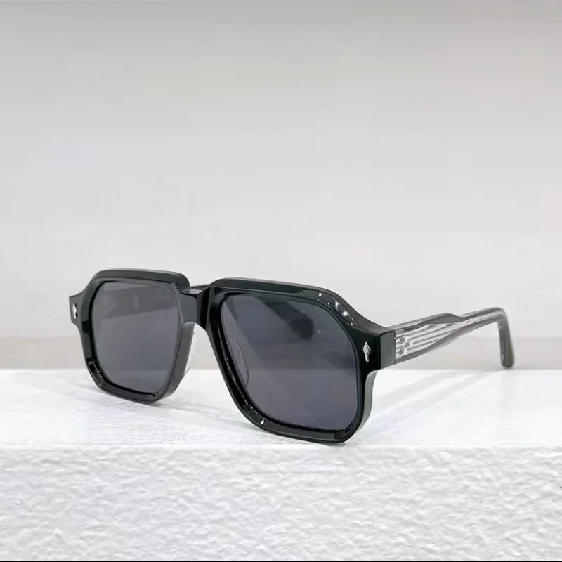 

JMM MIGLIAI Handmade outdoor UV400 acetate men women top quality Original Luxury Brand retro square sunglasses SUN GLASSES