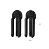 2/6/10Pcs Practical Plastic Garbage Bag Clip Fixed Waste Bin Bag Holder Rubbish Clip Trash Can Clamp Kitchen Bathroom Gadgets 6