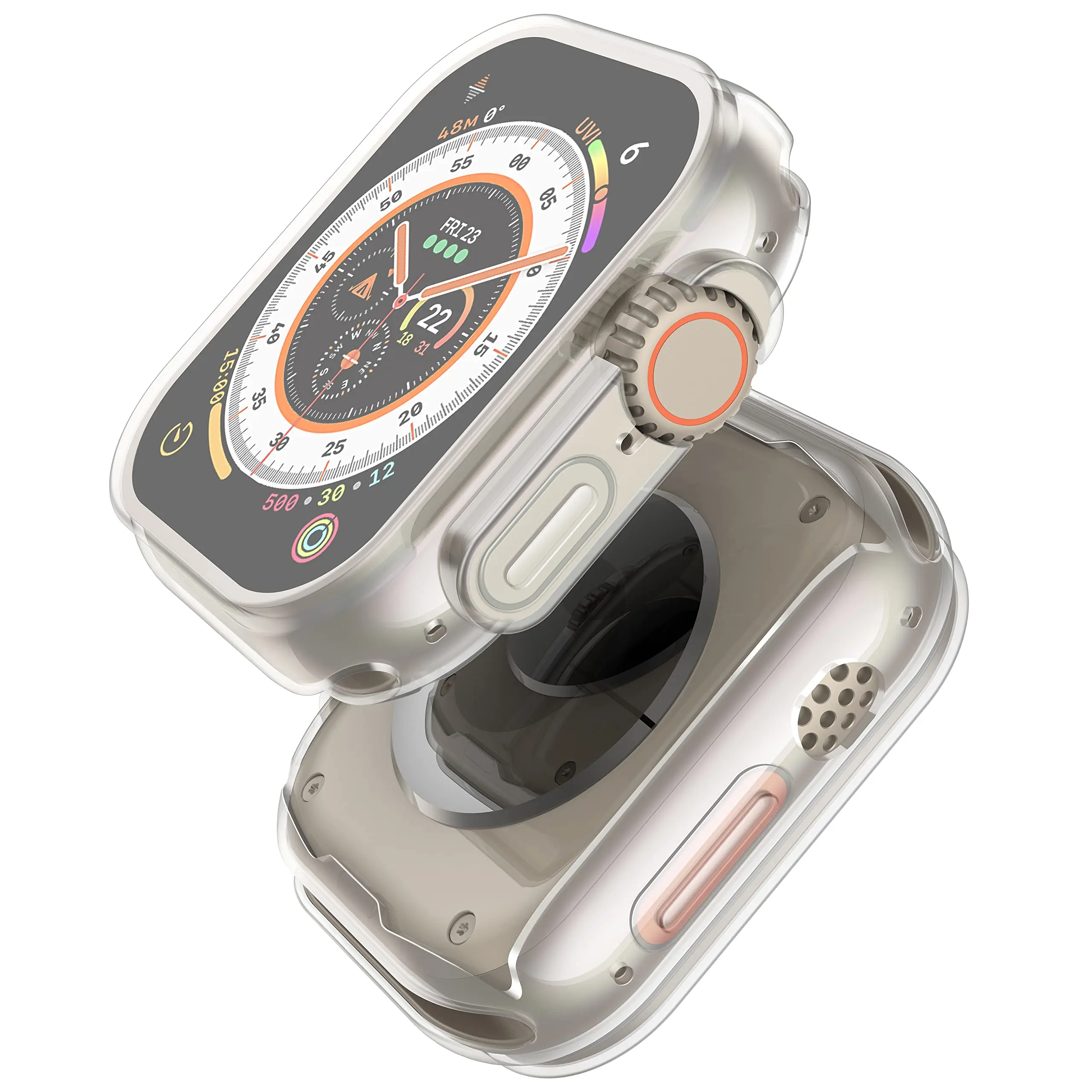 Premium Transparent Protective Case & Screen Protector