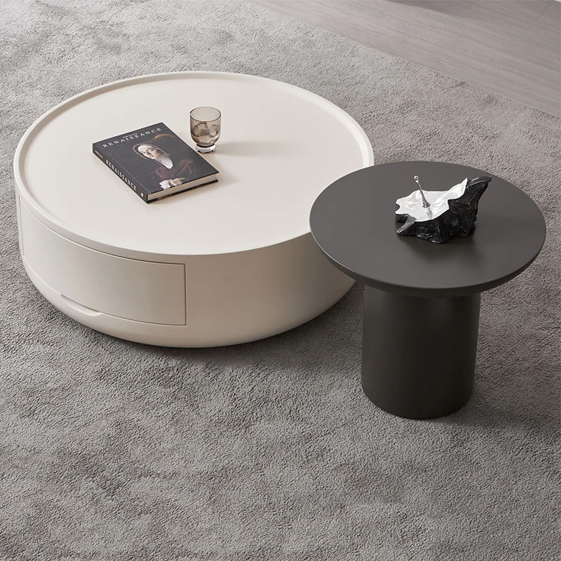 

Center Bedroom Coffee Tables Mobile Round Corner Neat Funky Coffee Tables High Minimalist Table Basse Bois Nordic Furniture