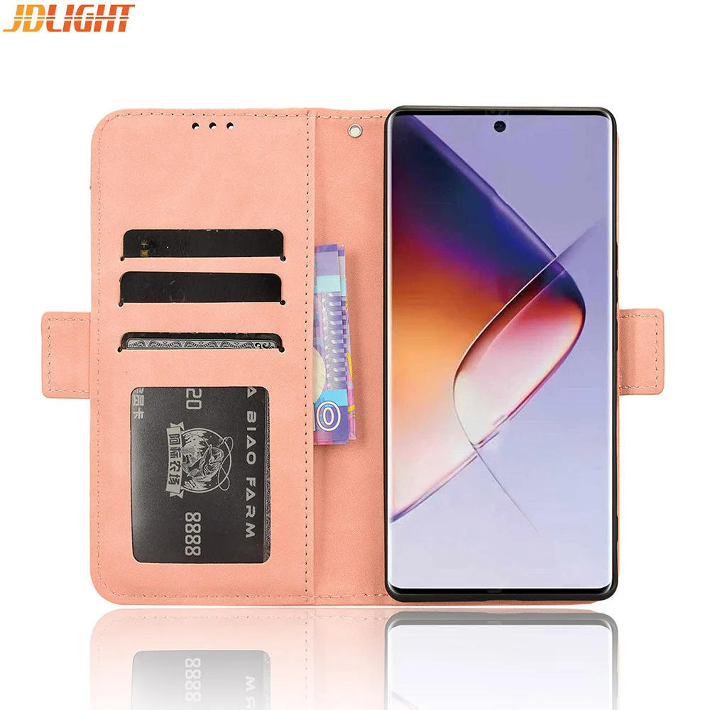 Custodie A Portafoglio Per Infinix Note 40 Pro / 40 Pro Plus Custodia 5G Chiusura Magnetica Libro Flip Cover Porta Carte Di Credito In Pelle Borsa Per