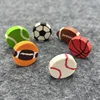 35Pcs Students Stationary Novelty Pencil Rubber Eraser For Children Kids Cartoon Football Basketball Mini Eraser School Erasers 4
