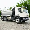 1/14 Truck model toy VM6*6 three-axle metal axle front multi-stage cylinder U bucket dump truck RCLESU 1