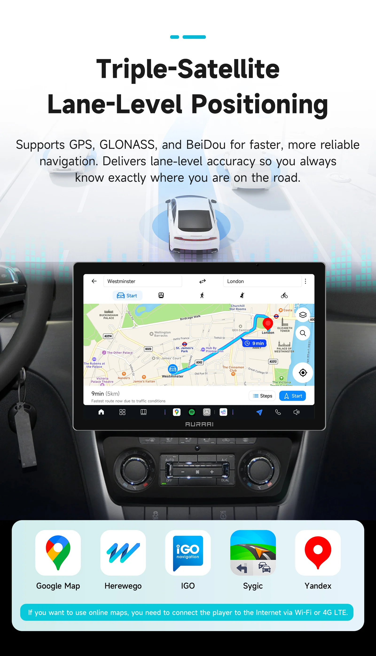 Android 14 Auto-Intelligentes Display Autoradio für SKODA Yeti 5L 2009 2010 2011 - 2014 Multimedia GPS ADAS+360 Kamera 8-Kern 2,7GHz – Detail 28