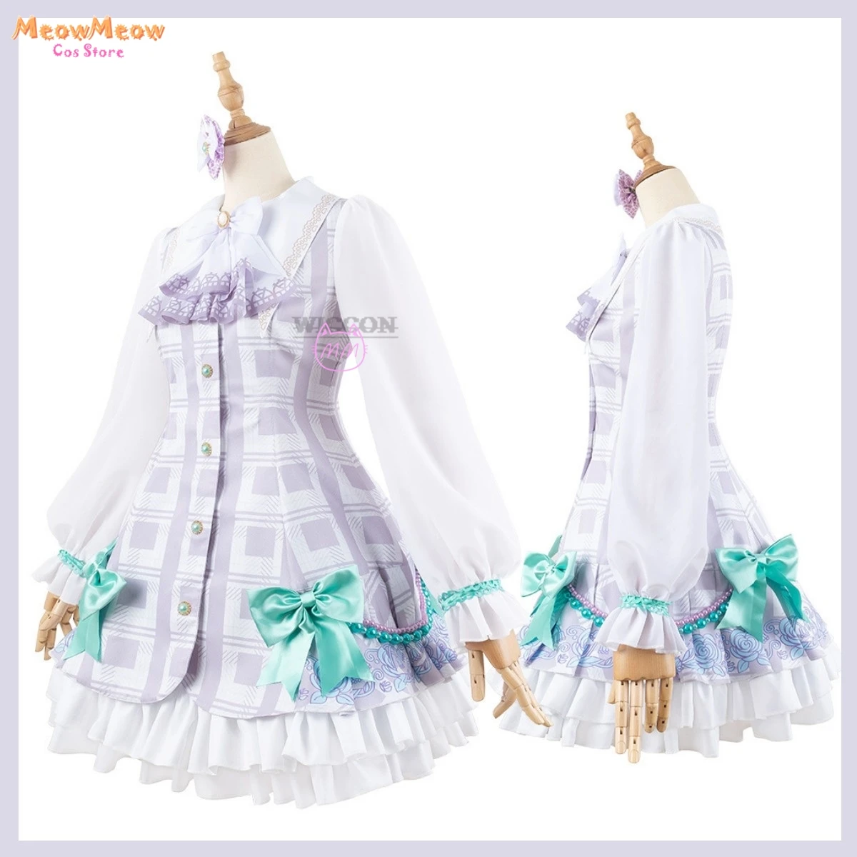 

LoveLive Anime Hasu No Sora Jogakuin School Idol Clu Otomune Kozue Cosplay Costume Princess Skirt Wig Woman Kawaii Carnival Suit