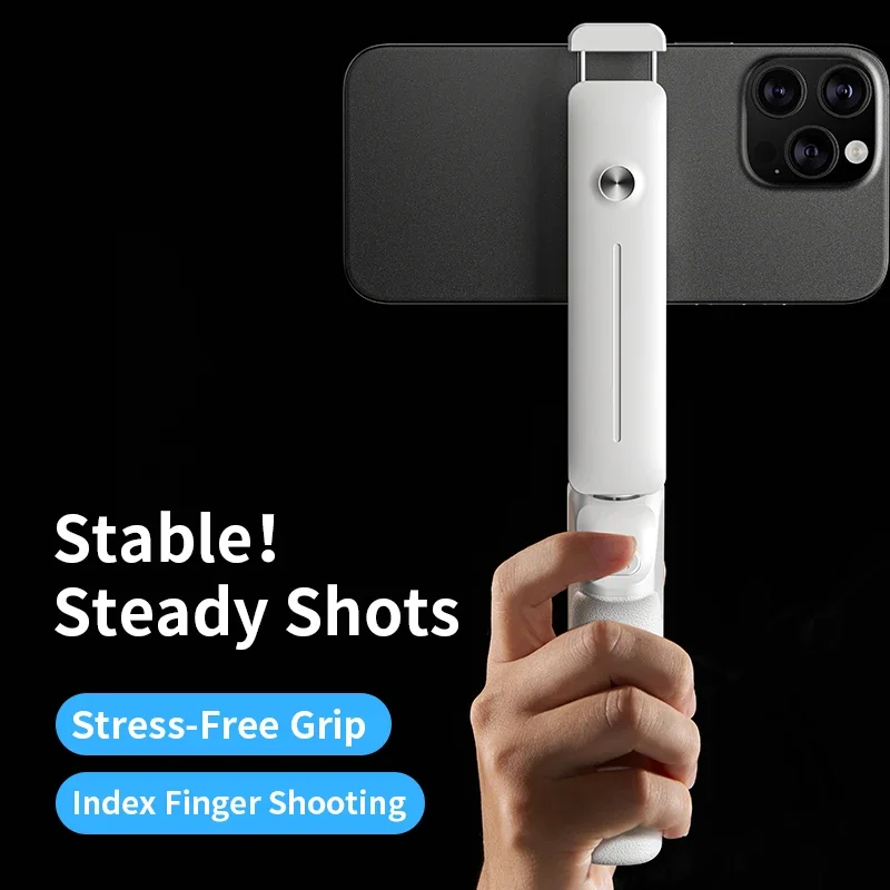 Folding Portable Selfie Stick with Telescopic Pole for Smartphones Outdoor Sports DSLR Camera Action Cam Photos Videos