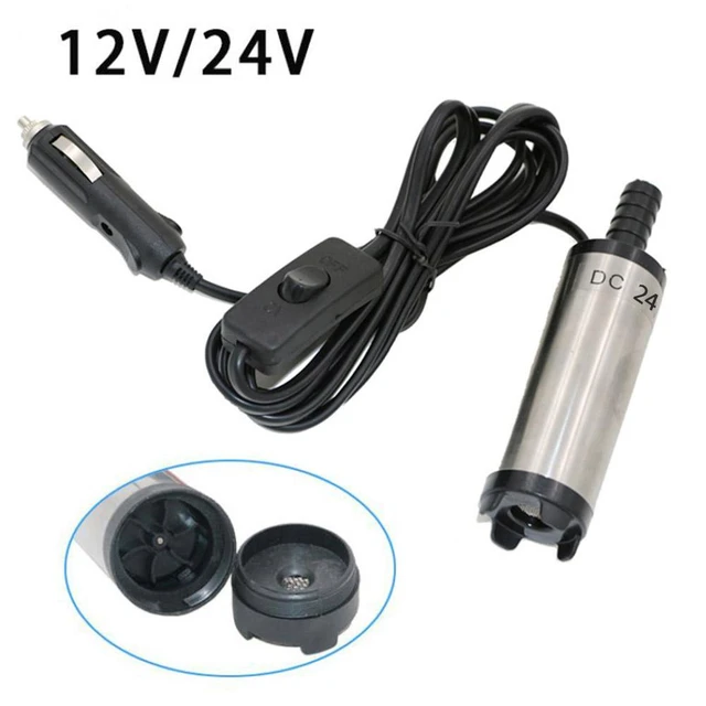 Pompe de Transfert de Carburant Électrique SubSN, 12V, 38mm, pour Eau et  Huile Diesel, pour Voiture - AliExpress