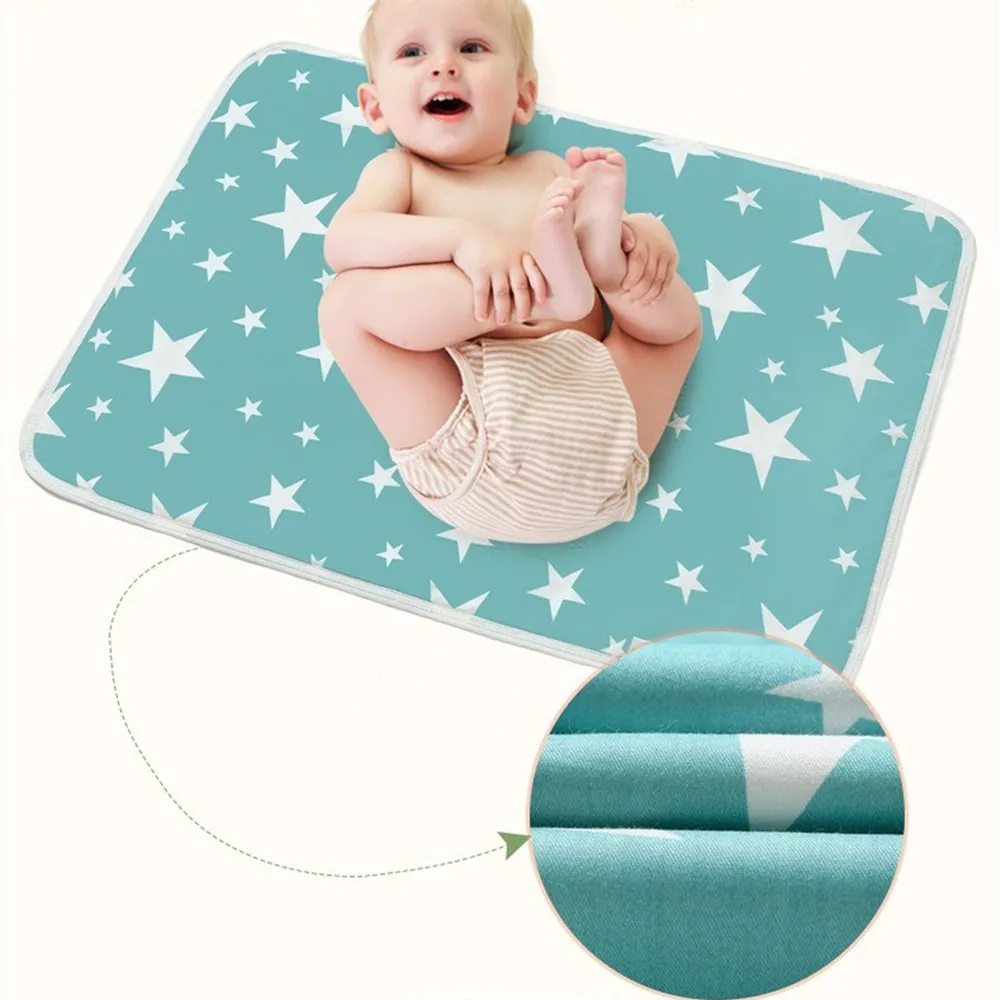Baby Diaper Changing Mat Infants Portable Foldable Washable Waterproof Mattress Travel Pad Floor Mats Cushion Reusable Pad Cover diaper changing pad,diaper changing mat