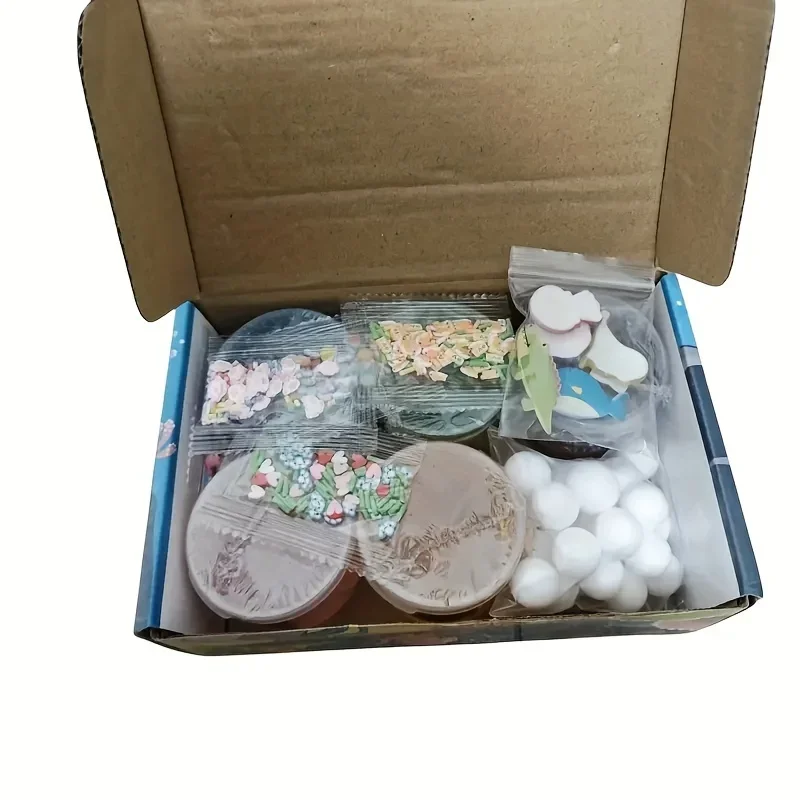 70ml Slime Crystal Mud Ocean Set Clay Clay Glue Colored Mud Decompression Toy 5-color Crystal Decompression Toy crystal soil mud toy slime toy