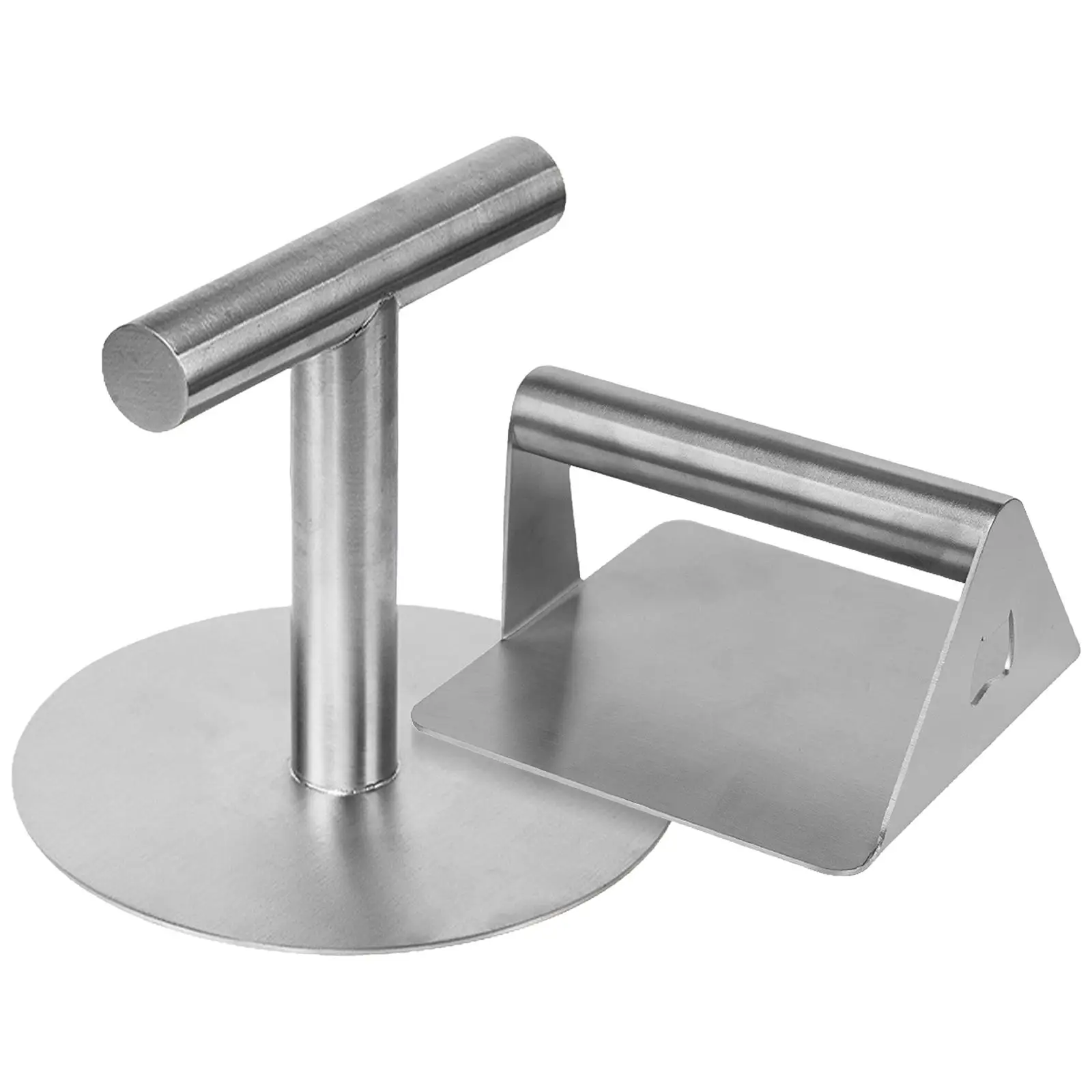 SmashStainlessSteelBurgerPressRustproofNonStickySteakBurger