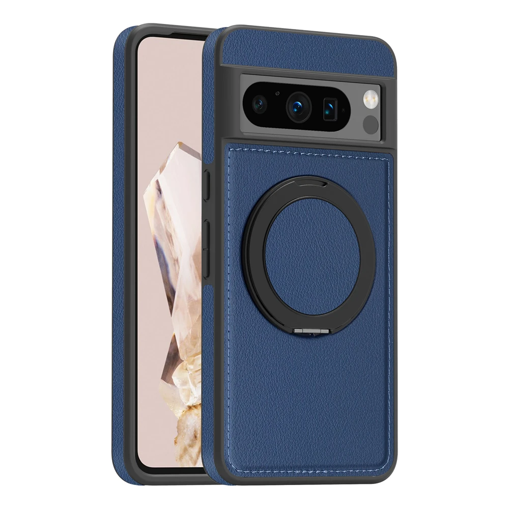 Enhanced Magnetic Fabric Case with Rotating Bracket and Wireless Charging Compatibility